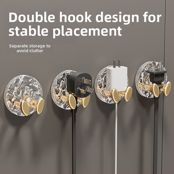 Стенно монтиран кабелен органайзер - Row Hook модел, PET материал, Winder Type Row Hook, Winder Style Other