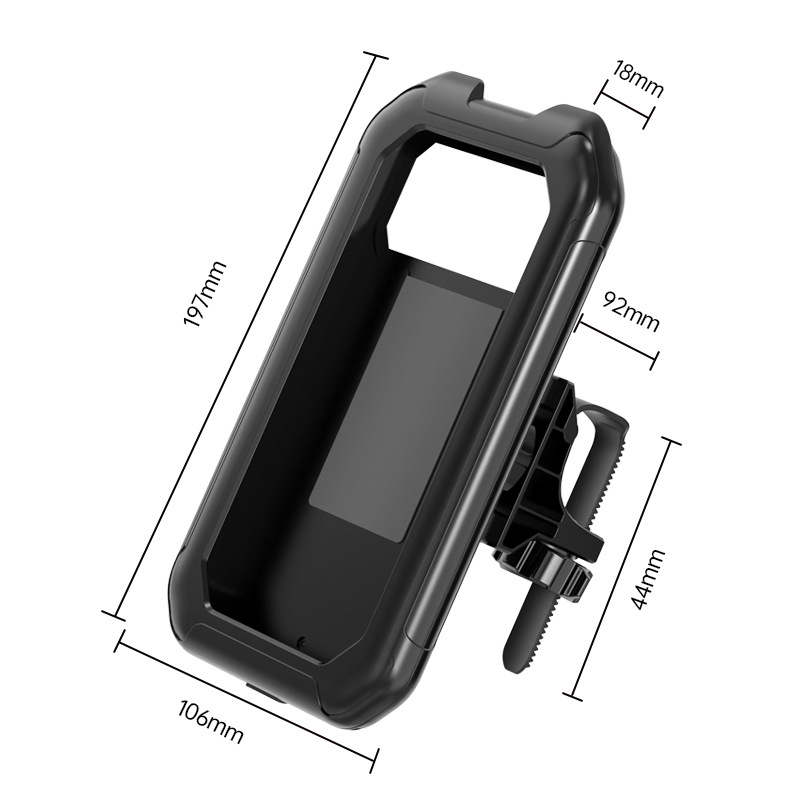 Βάση τηλεφώνου για μοτοσικλέτες και ποδήλατα — πλαστικό, γενικού στυλ, προσαρμόσιμη και έτοιμη για ιδιωτική ετικέτα