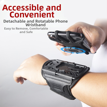 Силиконов спортен държач за ръката на мобилен телефон — поддръжка за персонализация — OEM марка — общ стил
