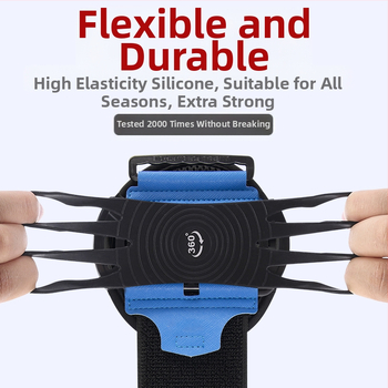 Силиконов спортен държач за ръката на мобилен телефон — поддръжка за персонализация — OEM марка — общ стил