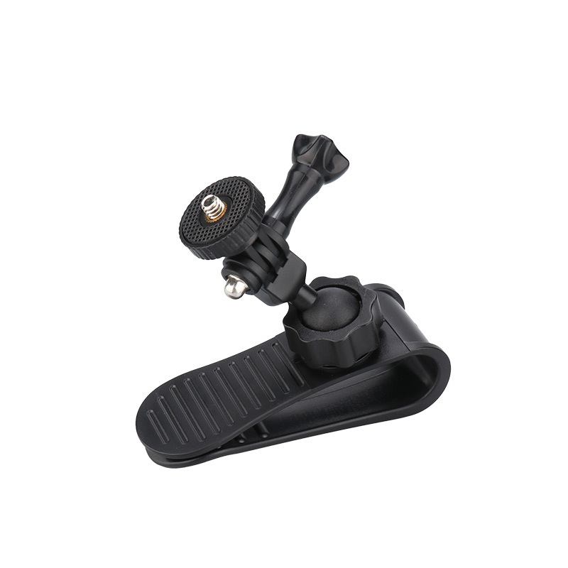 Montură pentru vizorul auto pentru camere de acțiune — GP20, ABS, compatibilitate generală, poate fi adăugat logo-ul