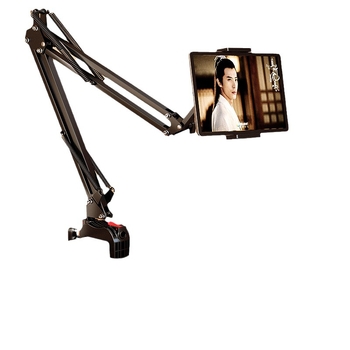 Десктоп стойка за телефон и таблети | Натисково управление | Метална конструкция | Марка X&X (Тип: Десктоп стойка; Материал: Метал; Марка: X&X)