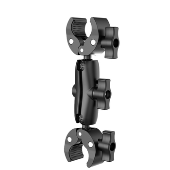 Wesport Подобрен двуглавен здрав клип за GoPro и екшън камери; найлон+фибра; възможност за печат на лого; съвместим с GoPro и други камери