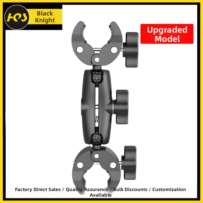 Wesport Patobulintas dviejų galvų tvirtas klips GoPro ir veiksmų kameroms; medžiaga: nailonas + pluoštas; logotipo spausdinimas galimas; suderinamas su GoPro ir kitomis kameromis