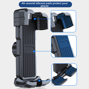 Държач за телефон за велосипед, мотоциклет и електрически превозни средства – пластмасов, универсален, поддържа персонализиране