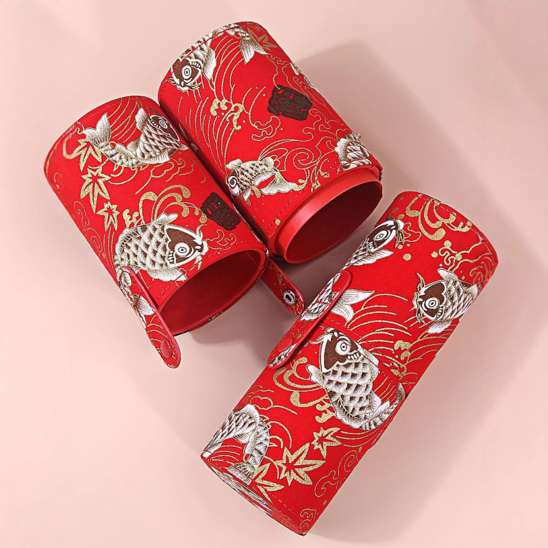 Charmoving Φορητό 1τεμ. Σετ Πινέλων Μακιγιάζ σε Θήκη Αποθήκευσης με Καπάκι