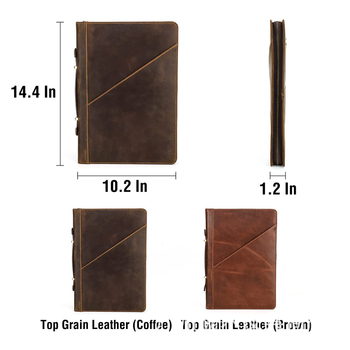 Nešiojamojo kompiuterio krepšys iš tikros odos, suderinamas su MacBook Air ir kitais nešiojamuosiais