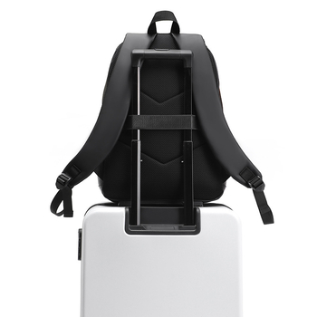 Unisex σακίδιο πόλης για ταξίδια, χωρητικότητας 20–35 L, υλικό Leather film, συμβατό με φορητό υπολογιστή 16 ιντσών, ιμάντας αερό-μαξιλαριού