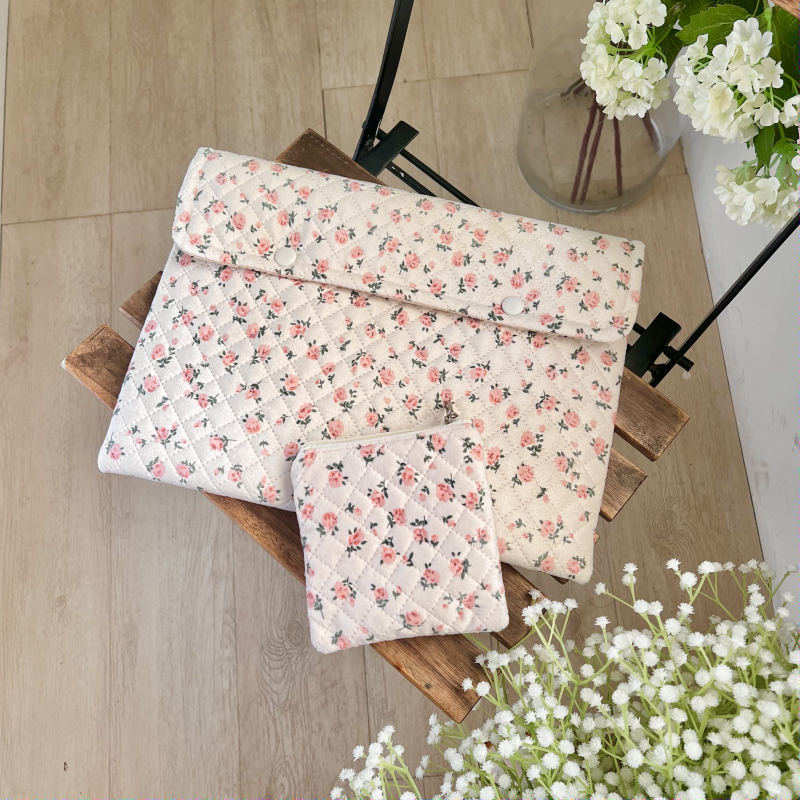 Θήκη εσωτερική για λάπτοπ από βελούδινο ύφασμα, Κορεάτικο INS στυλ, συμβατή με MacBook και Huawei φορητούς υπολογιστές, Άνοιξη 2023