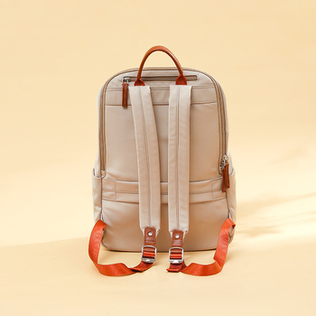 Γυναικείο σακίδιο Oxford, αστικός μινιμαλισμός, αδιάβροχο, κλείσιμο με φερμουάρ, εσωτερικές θήκες (με φερμουάρ, θήκη για κινητό)