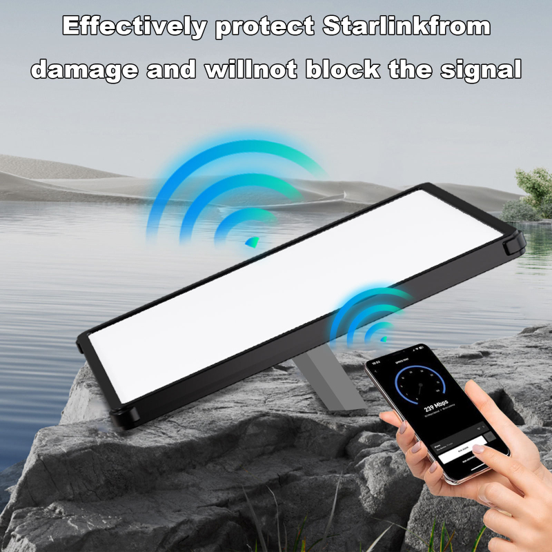 Силиконов предпазен калъф за мини сателит, против изпускане, правоъгълен