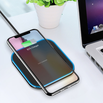 MagSafe ασύρματος φορτιστής — τετράγωνος επιτραπέζιος σχεδιασμός, 15W, PD, Type-C, αλουμινένιο κράμα