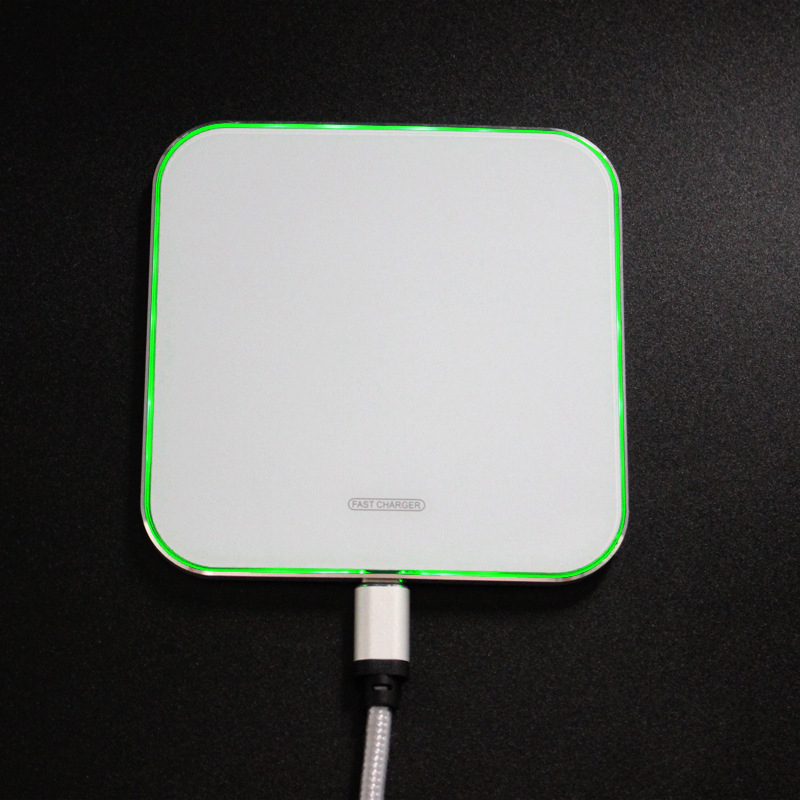 MagSafe ασύρματος φορτιστής — τετράγωνος επιτραπέζιος σχεδιασμός, 15W, PD, Type-C, αλουμινένιο κράμα