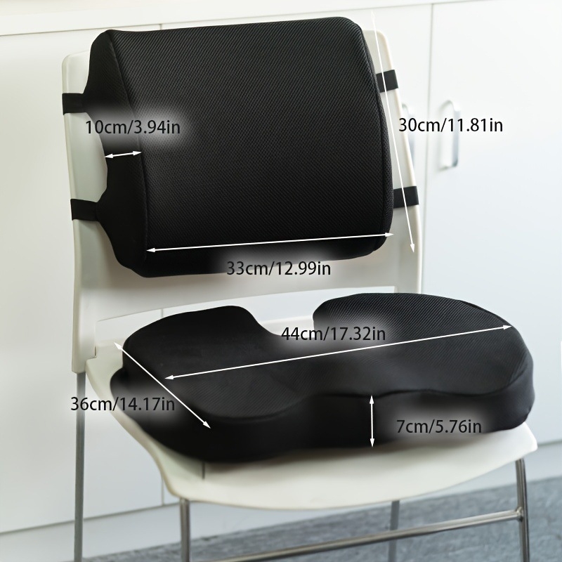 Memóriás pamut széktámasz készlet, töltet poliészter szálakból, egyszínű dizájn, modern minimalist stílus, testreszabható