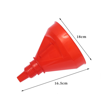 Σετ εργαλείων γέμισματος καυσίμου: πλαστική φιάλη φιλτραρισμένου καυσίμου με σωλήνα εισόδου, για αυτοκίνητα και μοτοσικλέτες, μοντέλο 116.6, Duo Xuan