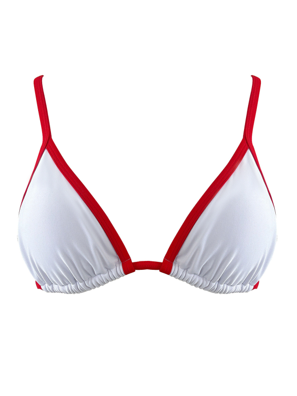 QBL`Y Γυναικείο Μπικίνι – μονόχρωμο σχέδιο, με επενδεδυμένο πάνω μέρος, πίσω χωρίς πλάτη, ελαστικό πολυεστέρα 80%, κατάλληλο για θαλάσσια σπορ