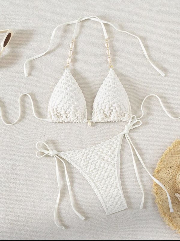 Dvije dijelni bikini kupaći kostim, seksi, uski kroj, poliester 82% s podstavom 18%, jastučići za prsa, za odrasle žene