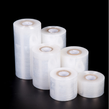 Стрейч филм за опаковки и индустриална употреба, PE материал, марка Haohua, персонализирано производство; подходящ за опаковане, присаждане на дървета, защита срещу прах, влага и вода.