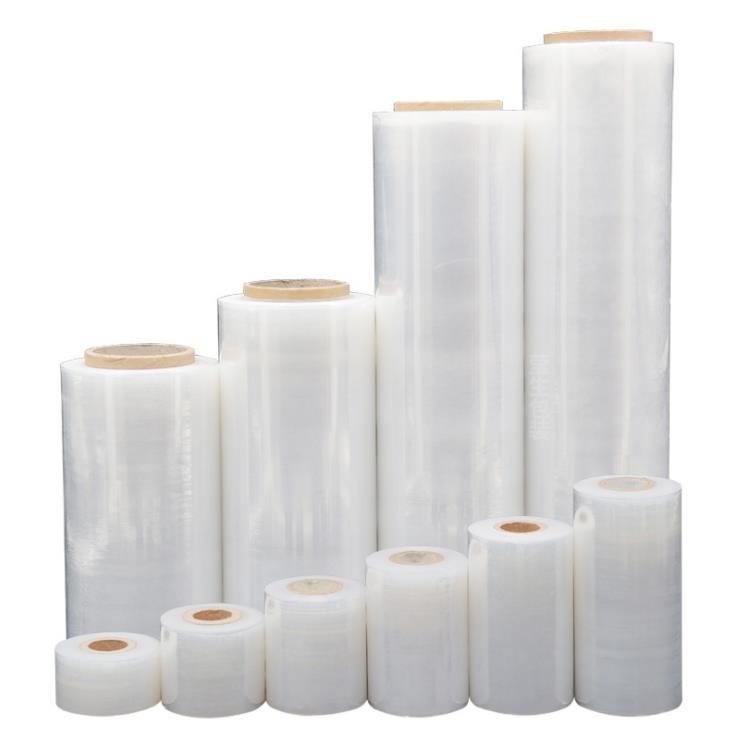 Стрейч филм за опаковки и индустриална употреба, PE материал, марка Haohua, персонализирано производство; подходящ за опаковане, присаждане на дървета, защита срещу прах, влага и вода.