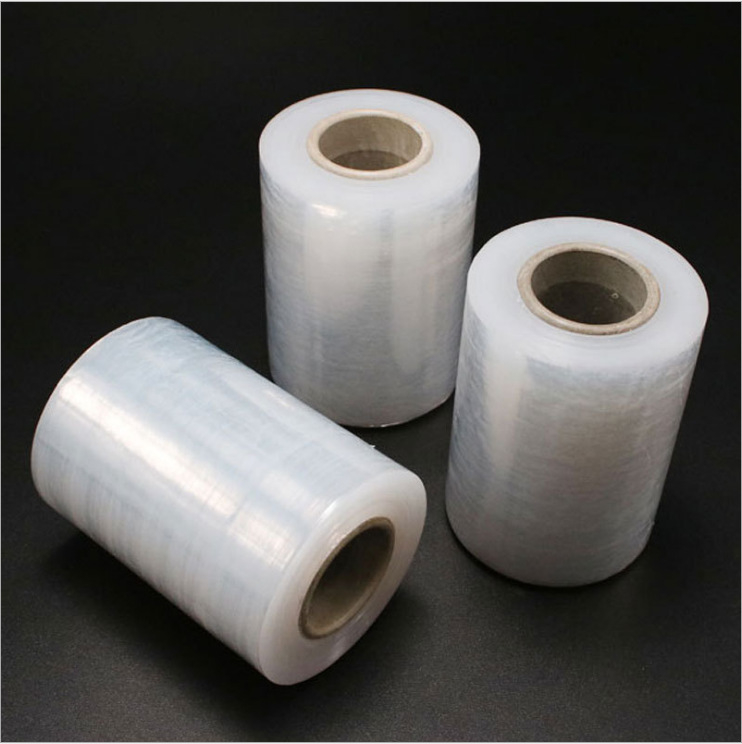 Стрейч филм за опаковки и индустриална употреба, PE материал, марка Haohua, персонализирано производство; подходящ за опаковане, присаждане на дървета, защита срещу прах, влага и вода.