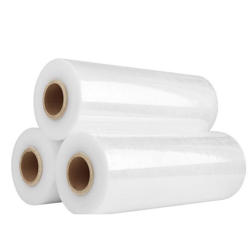 Стрейч филм за опаковки и индустриална употреба, PE материал, марка Haohua, персонализирано производство; подходящ за опаковане, присаждане на дървета, защита срещу прах, влага и вода.