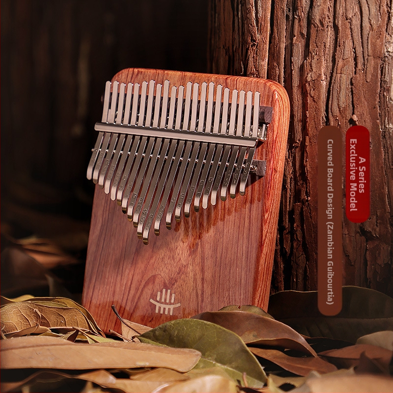 Kalimba δαχτύλων - Σειρά B, κορυφαίο μοντέλο, 21 ήχοι, κάτω άνοιγμα πλάκας