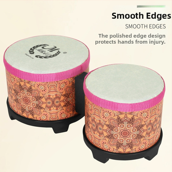 Beite ταμπουρίνι J166/J168 συνδεδεμένο τύμπανο, συσκευασμένο σε ατομικό χαρτόκουτο