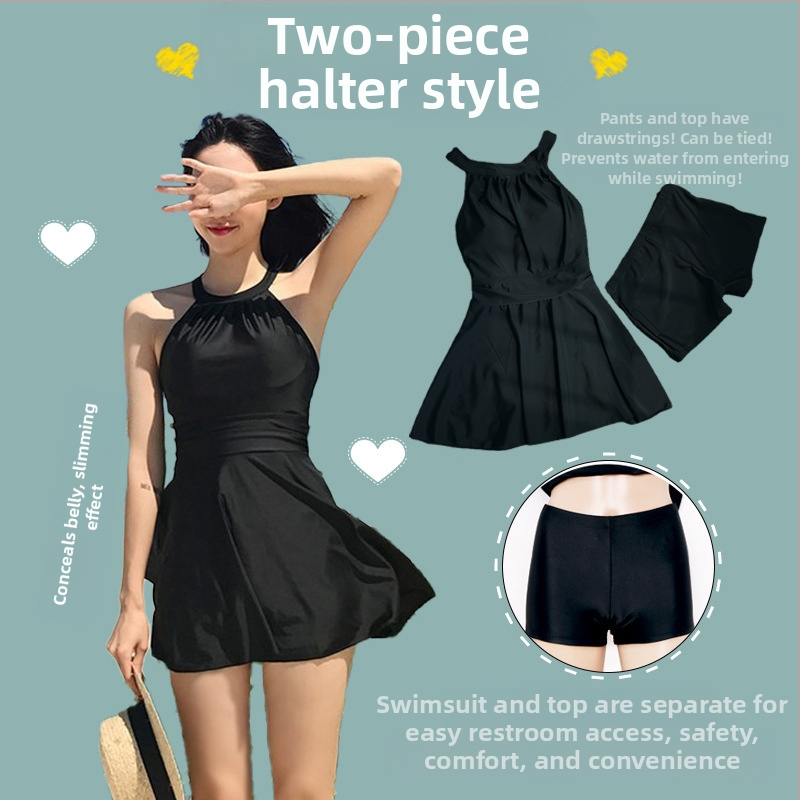 Jednodijelni kupaći kostim s umetkom za prsni koš, bez čeličnih potpora; konzervativan jednostavan dizajn; materijal najlon 86% spandex; podstava poliester 96% spandex