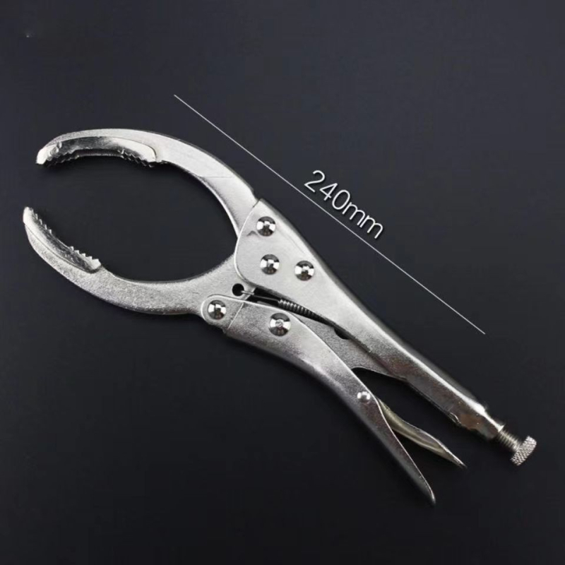 Кламп-стайл ключ за филтър на масло за автомобилна поддръжка, инструмент за демонтаж/монтаж на филтър, марка KUNTAI, тегло 0.5