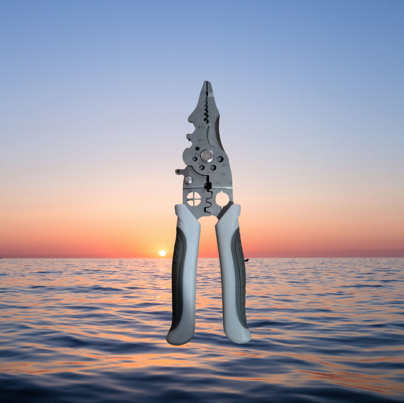 Višenamjenski kliješta za skidanje izolacije s oštrim vrhom – električarski alat