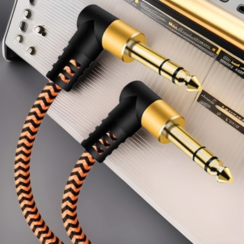 6,35 mm TRS ισορροπημένο καλώδιο ήχου για ενισχυτή και κιθάρα | χαλκός χωρίς οξείδωση, δύο κανάλια, μήκος 0,5–20 m