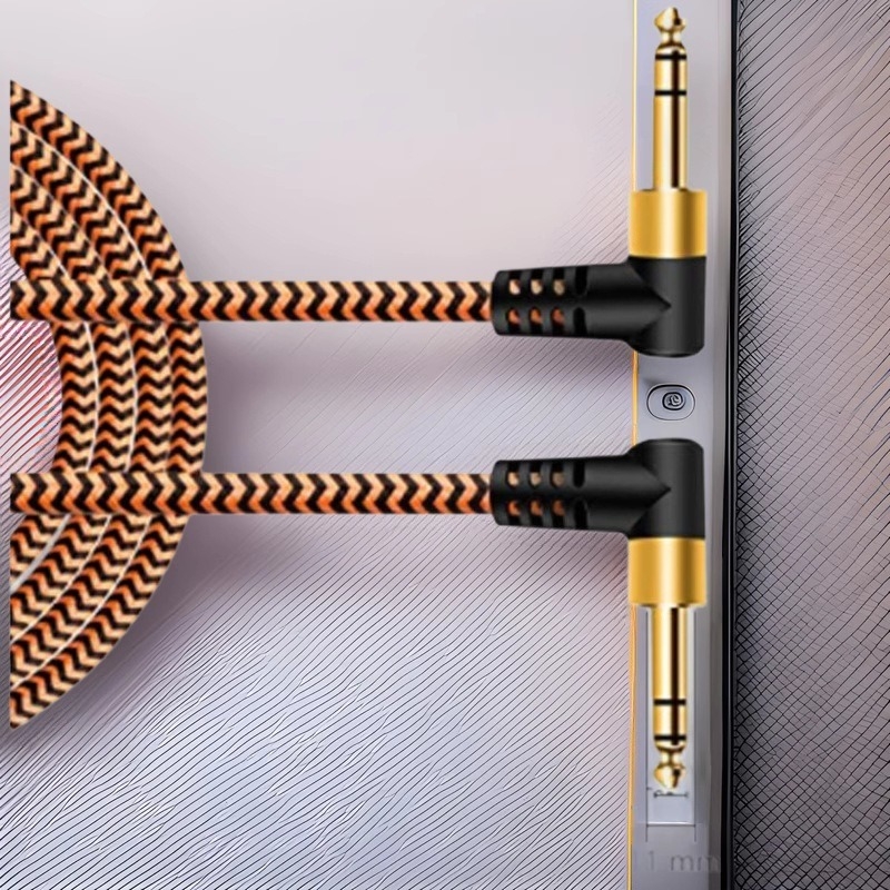 6,35 mm TRS ισορροπημένο καλώδιο ήχου για ενισχυτή και κιθάρα | χαλκός χωρίς οξείδωση, δύο κανάλια, μήκος 0,5–20 m
