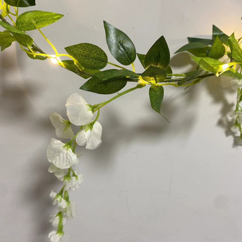 LED γιρλάντα με σχέδιο άνθους Wisteria από χαλκό σύρμα – χριστουγεννιάτικη διακόσμηση, 3000 lm, IP54, διάρκεια ζωής 5000 ωρών