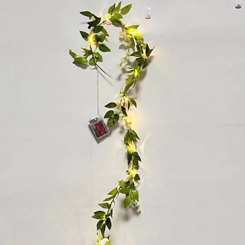 LED γιρλάντα με σχέδιο άνθους Wisteria από χαλκό σύρμα – χριστουγεννιάτικη διακόσμηση, 3000 lm, IP54, διάρκεια ζωής 5000 ωρών