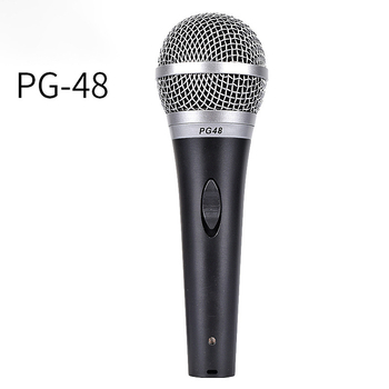 Ενσύρματο δυναμικό μικρόφωνο για KTV, συνεδριάσεις και οικιακή χρήση — εύρος 30 Hz–15 kHz, SNR ≥95 dB, μοντέλο 001