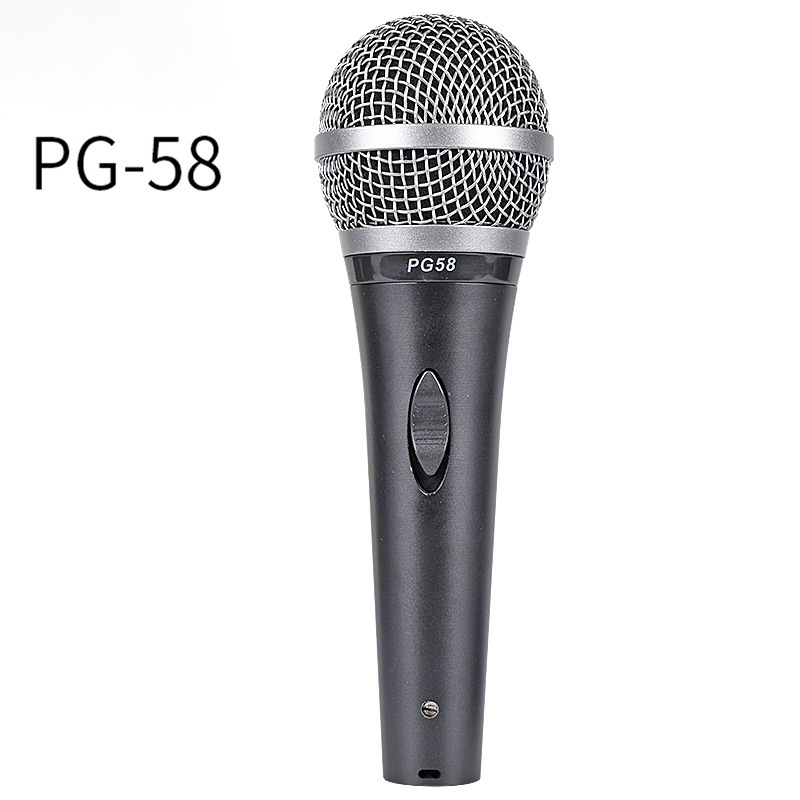 Ενσύρματο δυναμικό μικρόφωνο για KTV, συνεδριάσεις και οικιακή χρήση — εύρος 30 Hz–15 kHz, SNR ≥95 dB, μοντέλο 001