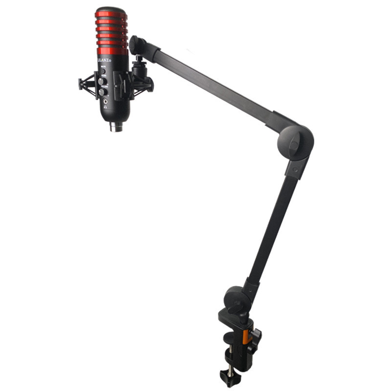 Επιτραπέζια βάση μικροφώνου, μονοβραχίονας, DB-1 από την GINZSN, κατάλληλη για ζωντανές μεταδόσεις και ηχογράφηση