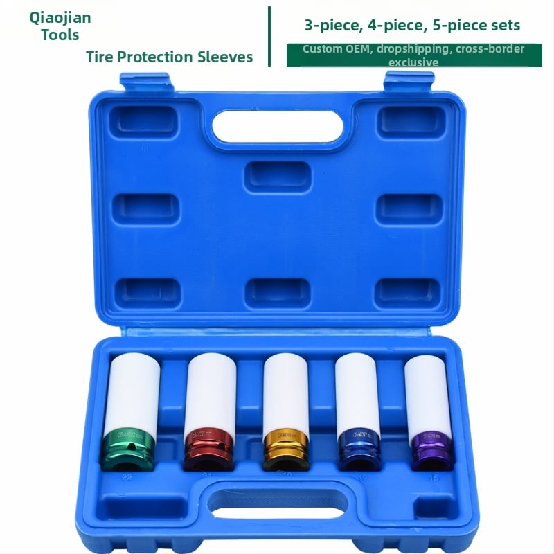 Zaštitne navlake za gume, set od 3 komada – metrički, visoko ugljično čelično, polirano kromiranje