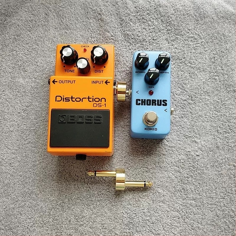 Yuwei гитарен конектор за ефекти, аудио/видео щепсел, ROHS сертифициран, -30°C до +80°C