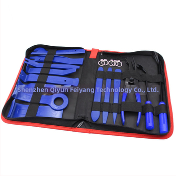 Σετ εργαλείων αποσυναρμολόγησης και τροποποίησης ήχου αυτοκινήτου - 19 τεμάχια, υλικό PP+POM, βάρος 1,04 kg, για εσωτερικές επισκευές αυτοκινήτου