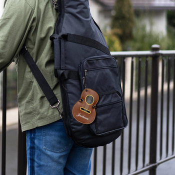 Δερμάτινο τσαντάκι για κιθάρα πίκ, Μοντέλο 01, Συσκευασία: ένα OPP σακουλάκι, για μουσικά όργανα