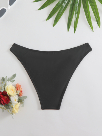 Γυναικείο μαγιό με U‑σχήμα και V‑λαιμό, με επένδυση για το στήθος, χωρίς μεταλλική υποστήριξη, χωρίς μανίκια, πολυεστέρας