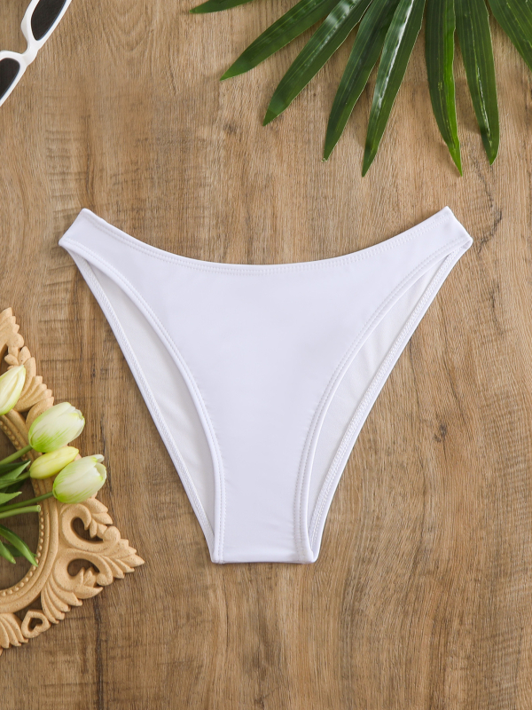 Γυναικείο μαγιό με U‑σχήμα και V‑λαιμό, με επένδυση για το στήθος, χωρίς μεταλλική υποστήριξη, χωρίς μανίκια, πολυεστέρας