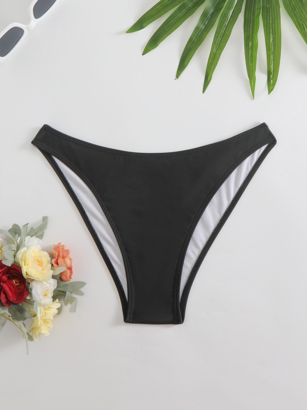 Γυναικείο μαγιό με U‑σχήμα και V‑λαιμό, με επένδυση για το στήθος, χωρίς μεταλλική υποστήριξη, χωρίς μανίκια, πολυεστέρας