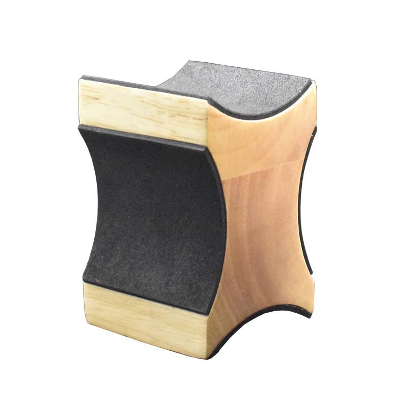 Suport din lemn pentru gâtul chitării cu pernă, pentru reparații și întreținere — accesoriu pentru masă de lucru