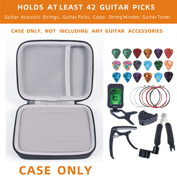 Torba za plectre za gitaru GT-B917 – EVA materijal, prozirna PVC vrećica, za glazbene instrumente