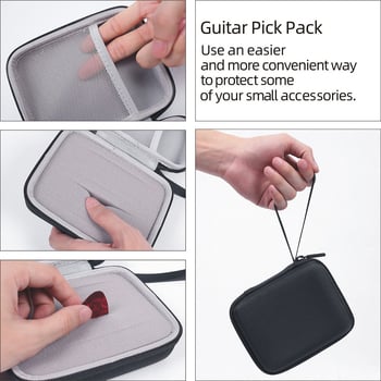Torba za plectre za gitaru GT-B917 – EVA materijal, prozirna PVC vrećica, za glazbene instrumente