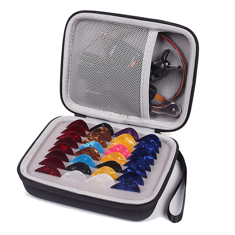 Torba za plectre za gitaru GT-B917 – EVA materijal, prozirna PVC vrećica, za glazbene instrumente