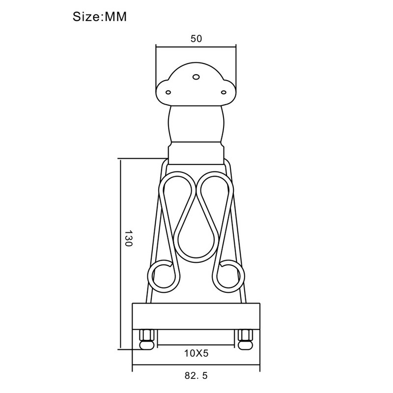 Πλάκα στήριξης χορδών για ηλεκτρική κιθάρα τζαζ Gibson ES335/ES345 – Back Wave Instrumental Music