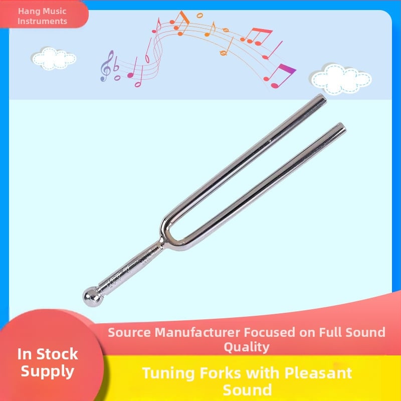 Furcă de acordare metală pentru chitară - instrument didactic profesional
